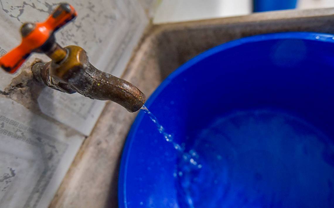 Reducirán suministro de agua por obras en CDMX
