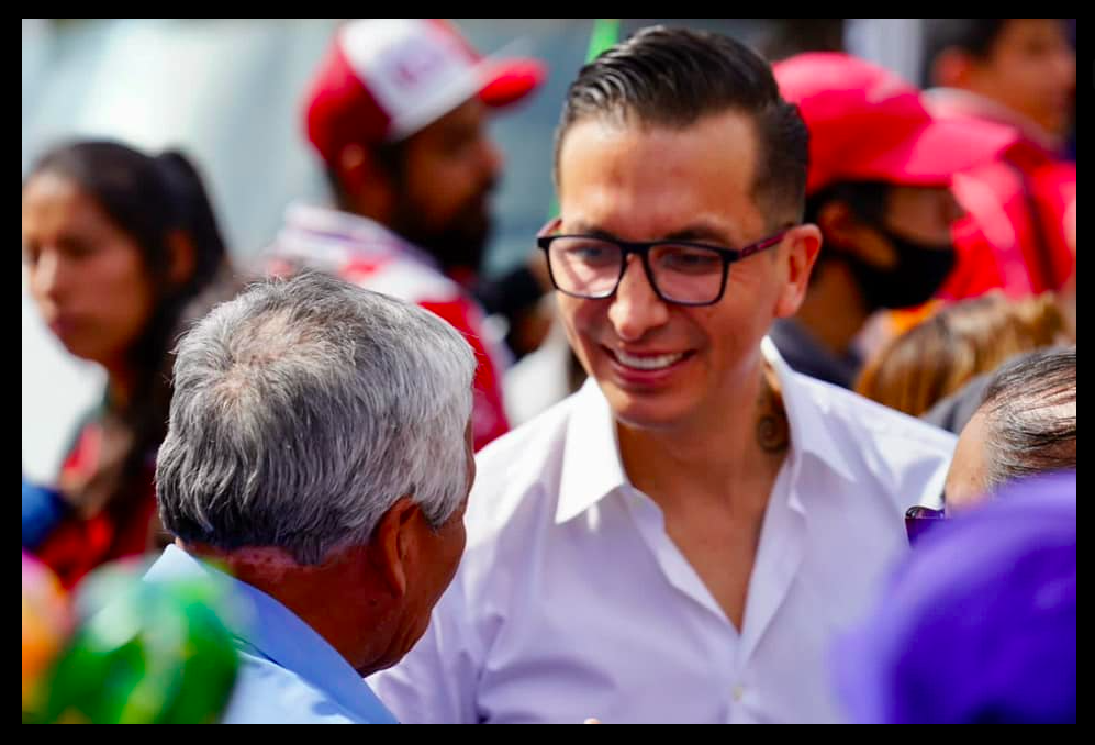 Israel Espíndola, comprometido con la comunidad naucalpense