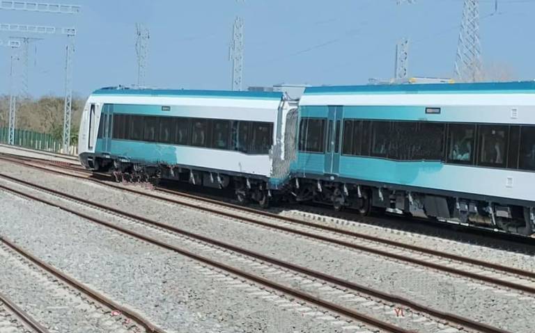 Incidente en el Tren Maya: Un vagón se sale de las vías en Yucatán
