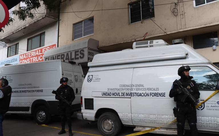 Descubren restos humanos en una funeraria cerrada y en proceso de investigación en Azcapotzalco