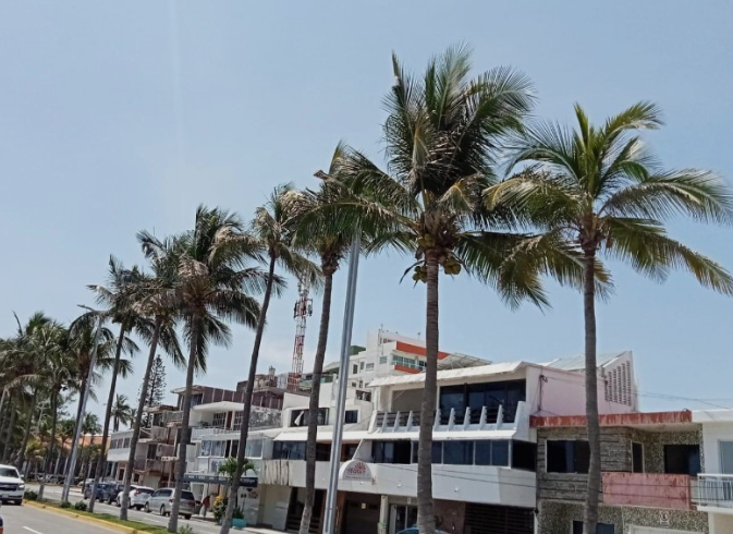 Veracruz enfrenta jornada calurosa con temperaturas de hasta 34 grados este viernes