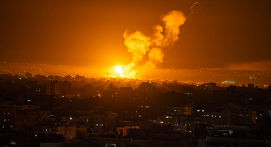 Mueren 9 en franja de Gaza tras bombardeos israelíes