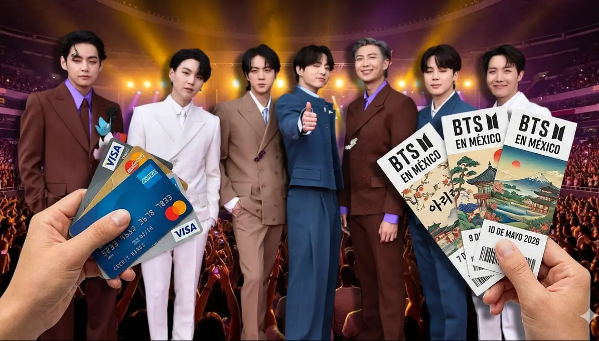 El zócalo explota: más de 50 mil fans reciben a BTS en CDMX