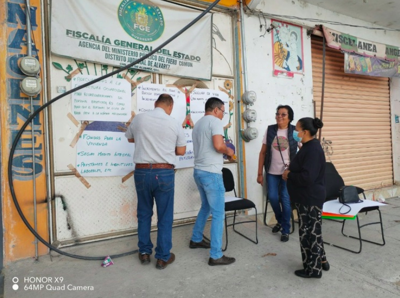 Empleados de la Fiscalía de Morelos inician paro laboral indefinido