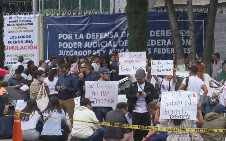 Suspenden las audiencias en los juzgados de CDMX debido al paro en el Poder Judicial