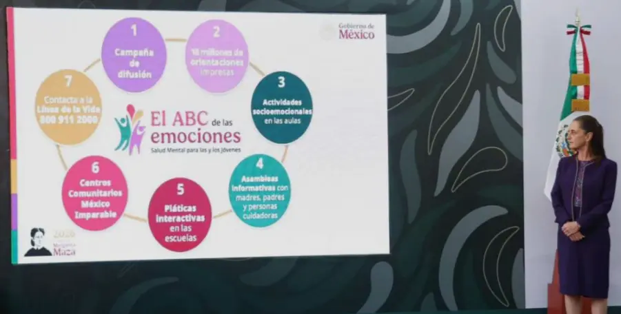 Gobierno federal pone en marcha estrategia nacional de salud mental para estudiantes