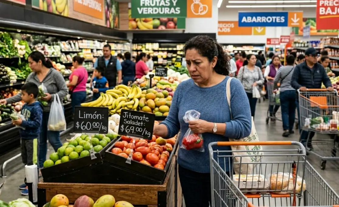 Inflación en México sube a 3.26% durante la primera quincena de agosto