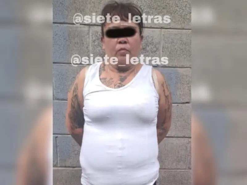 Capturan a ‘Doña Pelos’ de la banda ‘Los Bonitos’ en Iztapalapa