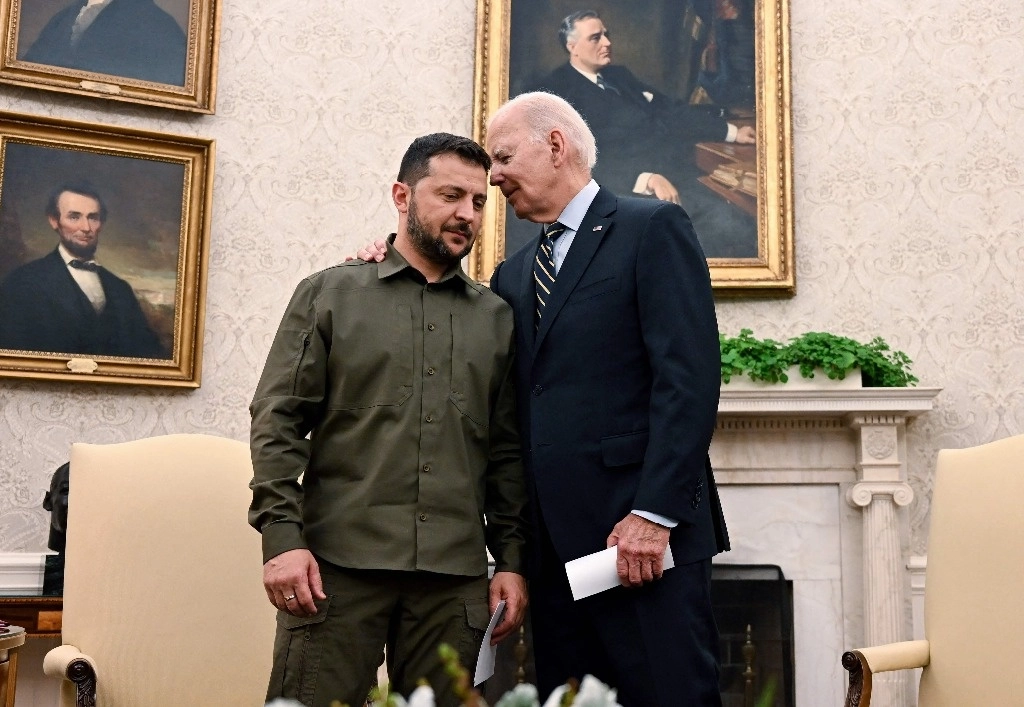 Biden y Zelensky se reúnen en la Casa Blanca para discutir la guerra en Ucrania
