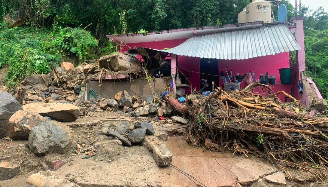 ‘Max’ afecta a cuatro municipios de Guerrero