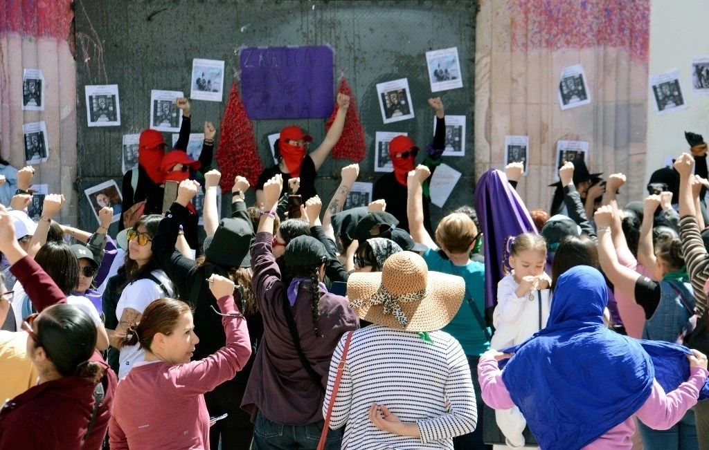 Colectivos feministas de Zacatecas exigen agenda feminista a Sheinbaum