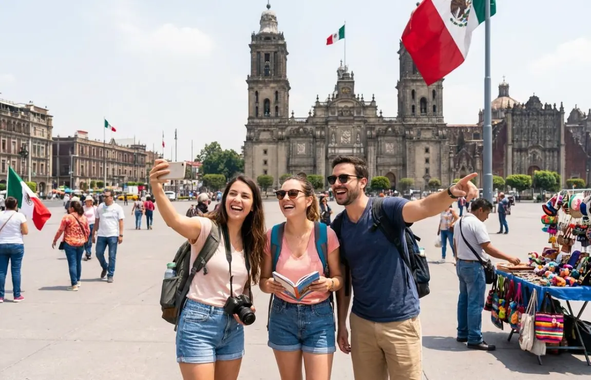 México rompe récord turístico con 67.7 millones de viajeros internacionales durante 2026