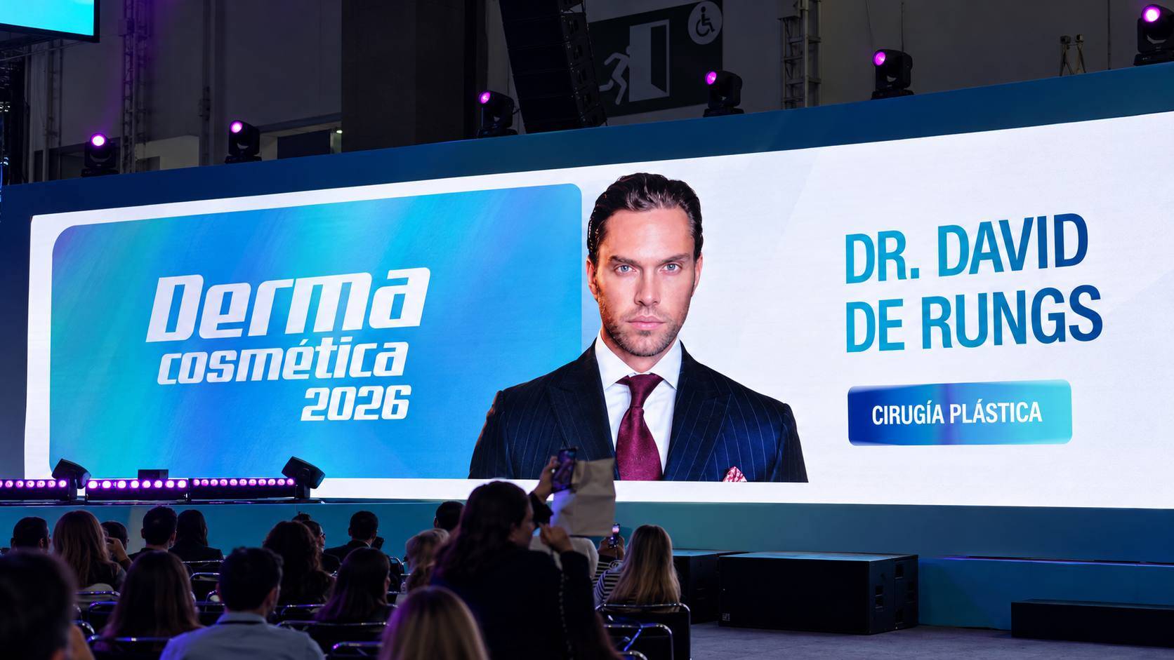 Dr. David De Rungs lleva su visión de la cirugía plástica al debate internacional de Dermacosmética 2026