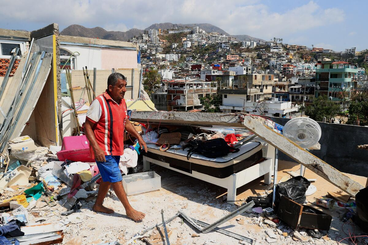 Coordinador del PRI alerta sobre posible aumento de inseguridad en Acapulco tras paso de huracán