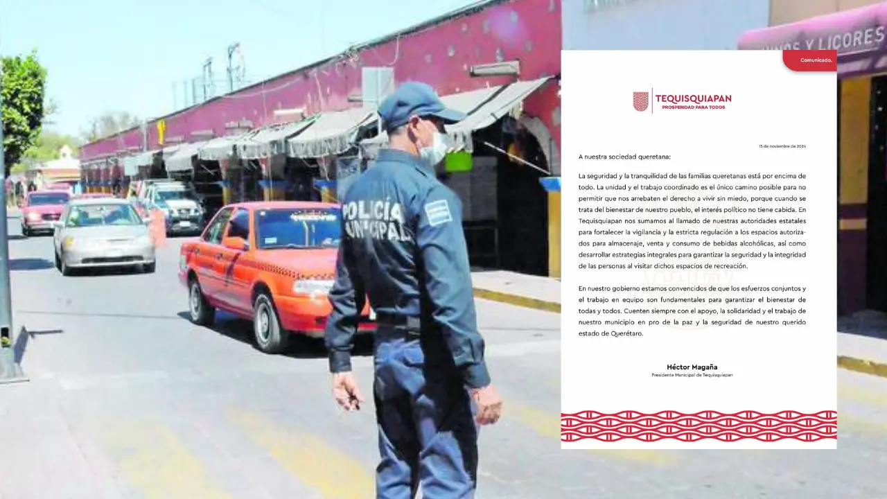 Tequisquiapan refuerza su compromiso con la seguridad y tranquilidad de Querétaro