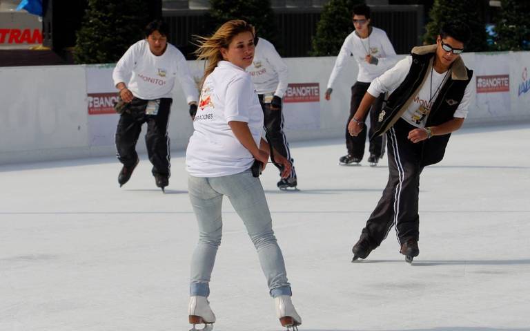 Conoce las pistas de hielo en la CDMX